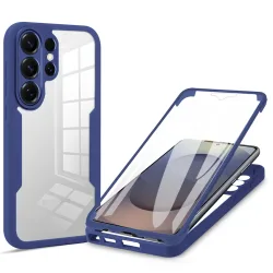 Custodia per Samsung Galaxy S26 Ultra S948, Techsuit, ColorVerse 360, Blu