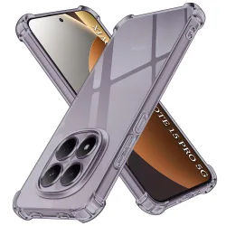 Custodia per Xiaomi Redmi Note 15 Pro 5G, Techsuit, Shockproof Clear, Fumé