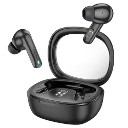 Vivavoce Bluetooth HOCO Shadow EQ6, TWS, nero