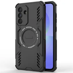 Custodia MagSafe per Samsung Galaxy A36 A366, Techsuit, ArmorMag, Nera