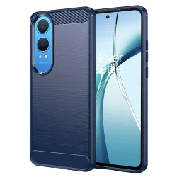 Custodia per OnePlus Nord CE4 Lite, Techsuit, Carbonio, Blu