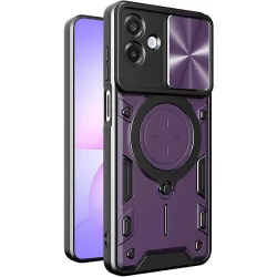 Custodia per Samsung Galaxy A07 4G A075, Techsuit, CamGuard Pro, Viola