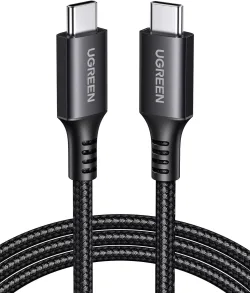 Cavo dati e ricarica USB-C - USB-C UGREEN US567, 60W, 2m, grigio