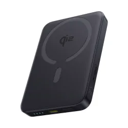 Batteria Esterna Wireless Baseus Enerfill FM12, 10000mAh, 22.5W, PD + FQI, 1 x QI - 1 x USB-C, Nera E0028500