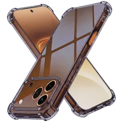 Custodia per Honor 600 Pro, Techsuit, Shockproof Clear, Fumè