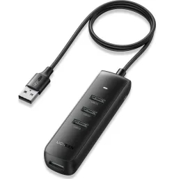 Hub USB UGREEN CM416, 4 x USB-A 3.0, 1m, Nero