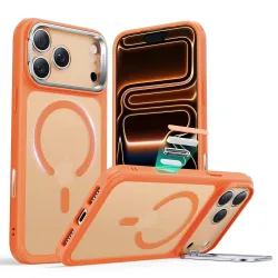 Custodia MagSafe per Apple iPhone 17 Pro Max, ESR, Classic Hybrid Kickstand, Arancione Satinato