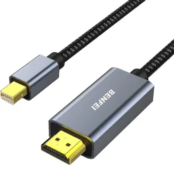 Cavo Video Benfei, MiniDisplayPort - HDMI, 4K, 0,9m, Grigio