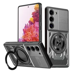 Custodia per Samsung Galaxy S20 FE 2022 G781 / S20 FE 5G G781 / S20 FE G780, Techsuit, RuggedCam, Grigio