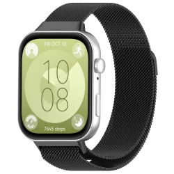 Cinturino Techsuit W009 per Huawei Watch Fit 5 Pro / Fit 5 / Fit 4 Pro / Fit 4 / Fit 3, Nero