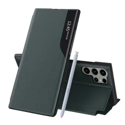 Custodia per Samsung Galaxy S25 Ultra S938, Techsuit, eFold, Verde