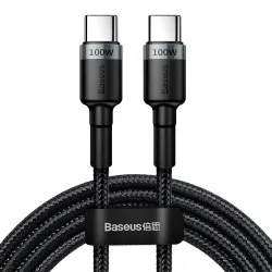 Cavo Dati e Ricarica USB-C - USB-C Baseus Cafule, 100W, 2m, Grigio CATKLF-ALG1