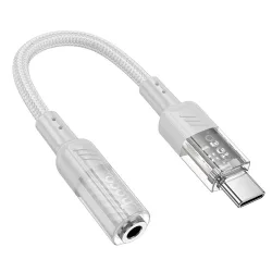 Adattatore Audio USB-C - 3.5mm HOCO LS37, Grigio