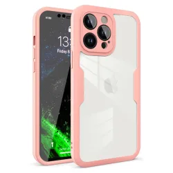 Custodia per Apple iPhone 12 Pro, Techsuit, ColorVerse 360, Rosa