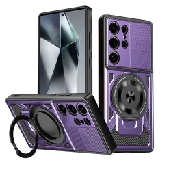 Custodia per Xiaomi Poco C75 / Redmi 14C, Techsuit, RuggedCam, Viola