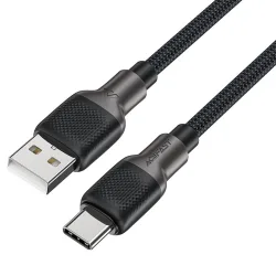 Cavo Dati e Ricarica USB-A - USB-C Acefast C10-04, 18W, 1.2m, Nero