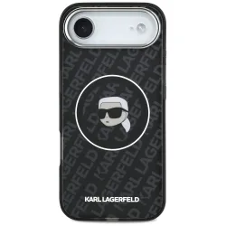 Custodia MagSafe per Apple iPhone 17 Air, Karl Lagerfeld, IML Karl`s Head, Nera