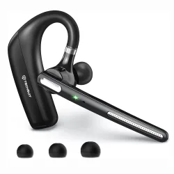Auricolare Bluetooth Techsuit PowerTalks G6, MultiPoint, A2DP, Nero