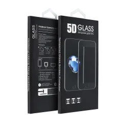 Pellicola protettiva schermo OEM per Huawei P Smart (2019), Vetro temperato, Full Glue, 5D, Nero