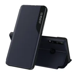 Custodia per Huawei P30 lite New Edition / P30 lite, Techsuit, eFold, Blu Scuro