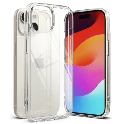 Custodia per Apple iPhone 15, Ringke, Fusion, Trasparente