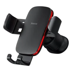 Supporto Auto Baseus Metal Age II, 4.7inch - 6.7inch, Nero SUJS000001