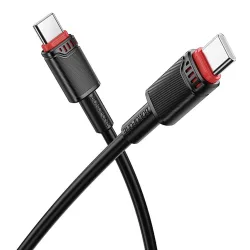 Cavo Dati e Ricarica USB-C - USB-C Borofone BX110 Beneficio, 60W, 1m, Nero