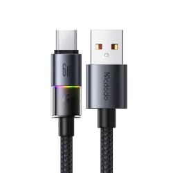 Cavo Dati e Ricarica USB-A - USB-C McDodo CA-8180 Colorful, 66W, 1.2m, Nero