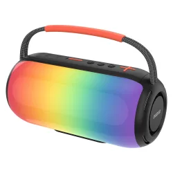 Cassa Portatile Bluetooth Dudao Y21, 2 x 5W, TWS, RGB, Nera
