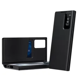 Custodia per Samsung Galaxy S26 Ultra S948, Techsuit, SmartView, Nera