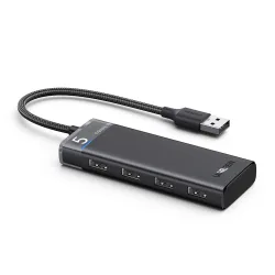 Hub USB UGREEN CM653, 4 x USB-A 3.0, Nero