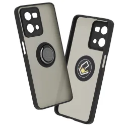 Custodia per Oppo Reno7, Techsuit, Glinth, Nera