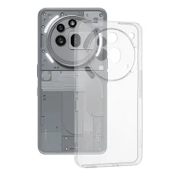 Custodia per Nothing Phone (3a) Pro, Techsuit, Chiara, Trasparente