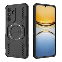 Custodia MagSafe per Samsung Galaxy A37 5G, Techsuit, ArmorMag, Nera