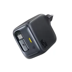 Caricatore da rete con cavo USB-C Baseus EnerCore CJ11, 45W, 3A, 1 x USB-C, Nero E0120G00