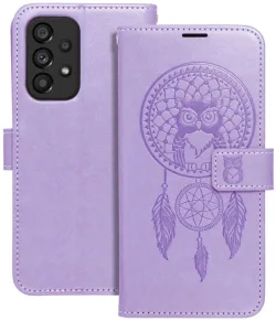 Custodia per Samsung Galaxy A52s 5G A528 / A52 5G A526 / A52 A525, OEM, MEZZO Dream Catcher, Viola