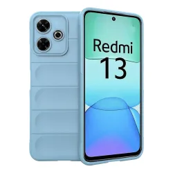 Custodia per Xiaomi Poco M6 4G / Redmi 13, Techsuit, Magic Shield, Blu