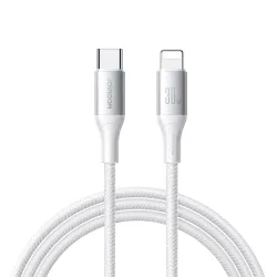 Cavo Dati e Ricarica USB-C - Lightning Joyroom S-A28 Flash, 30W, 1m, Bianco
