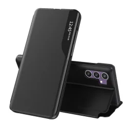Custodia per Samsung Galaxy S23 FE S711, Techsuit, eFold, Nera
