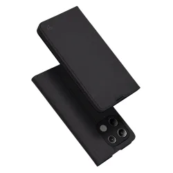 Custodia per Xiaomi Redmi Note 13 4G, Techsuit, Magskin Book, Nera