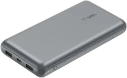 Batteria Esterna Belkin BoostCharge Pro, 20000mAh, 15W, 1 x USB-C - 2 x USB-A, Grigio BPB012btGY