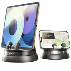 Supporto Auto Lisen per Telefono / Tablet con spessore 6mm - 13mm, Nero YL0224060015