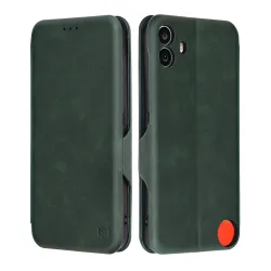 Custodia per Nothing CMF Phone 1, Techsuit, Safe Wallet Plus, Verde