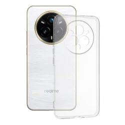 Custodia per Realme 14 Pro+, Techsuit, Chiara, Trasparente