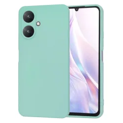 Custodia per Xiaomi Redmi 13C 5G, Techsuit, SoftFlex, Turchese