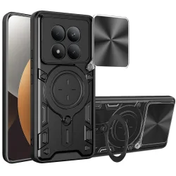 Custodia per Xiaomi Poco M8 Pro / Redmi Note 15 Pro+ 5G, Techsuit, CamGuard Pro, Nera