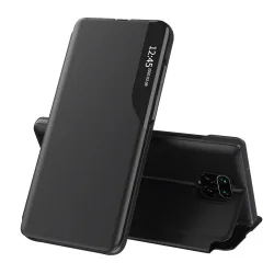 Custodia per Xiaomi Redmi Note 9S / Note 9 Pro / Note 9 Pro Max, Techsuit, eFold, Nera