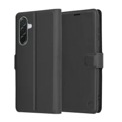 Custodia per Samsung Galaxy A36 A366, Techsuit, Leather Folio, Nera
