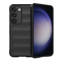 Custodia per Samsung Galaxy S23 S911, Techsuit, Magic Shield, Nera