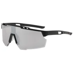 Occhiali da Ciclismo Unisex Techsuit 9963, Neri Grigio